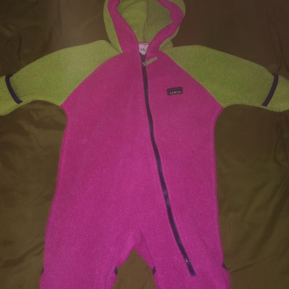 Kids fleece snowsuit
